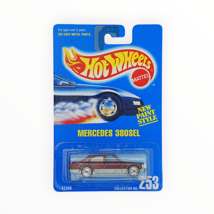 Hot Wheels Mercedes 380SEL - Mainline (1995) #253