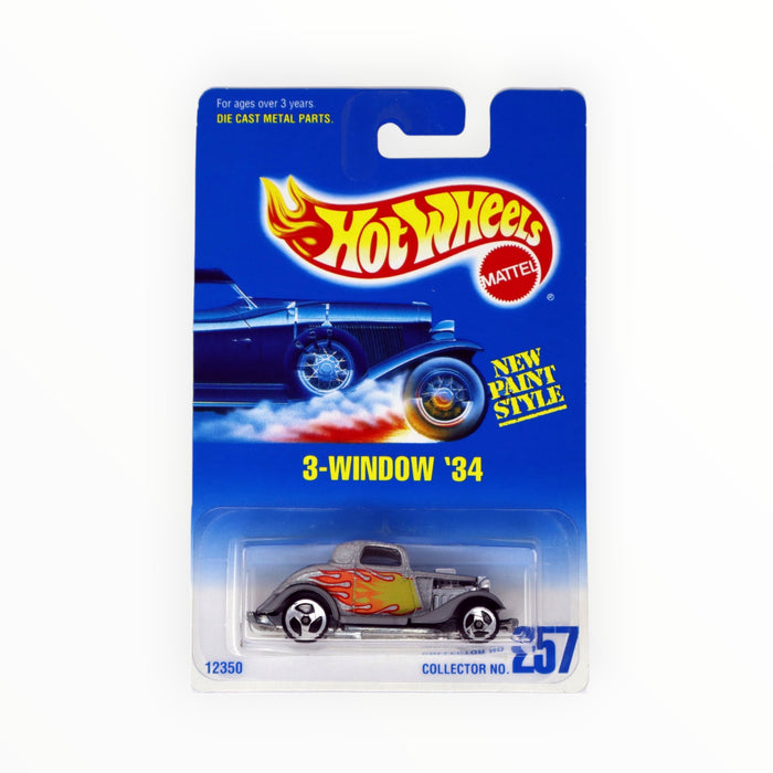 Hot Wheels 3-Window '34 - Mainline (1996) #257