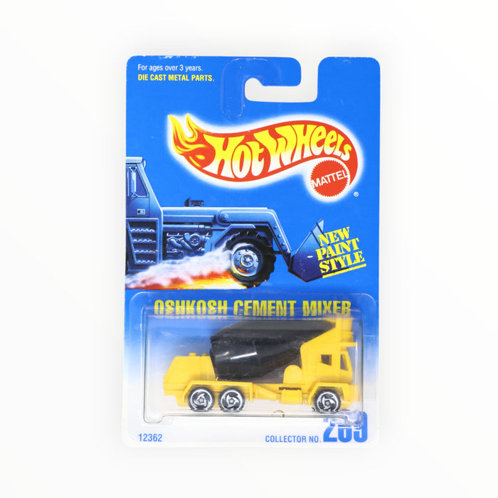 Hot Wheels Oshkosh Cement Mixer - Mainline (1996) #269