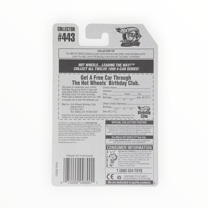 Hot Wheels Ferrari 348 - Mainline (1996) #443