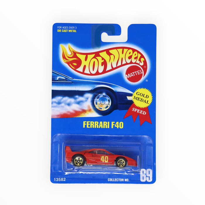Hot Wheels Ferrari F40 - Mainline (1995) #69