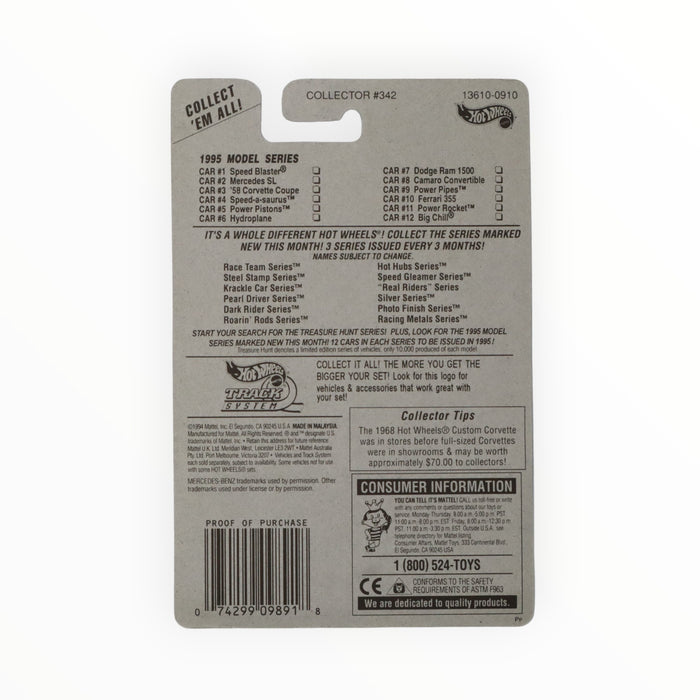 Hot Wheels Mercedes SL - Mainline (1995) #342