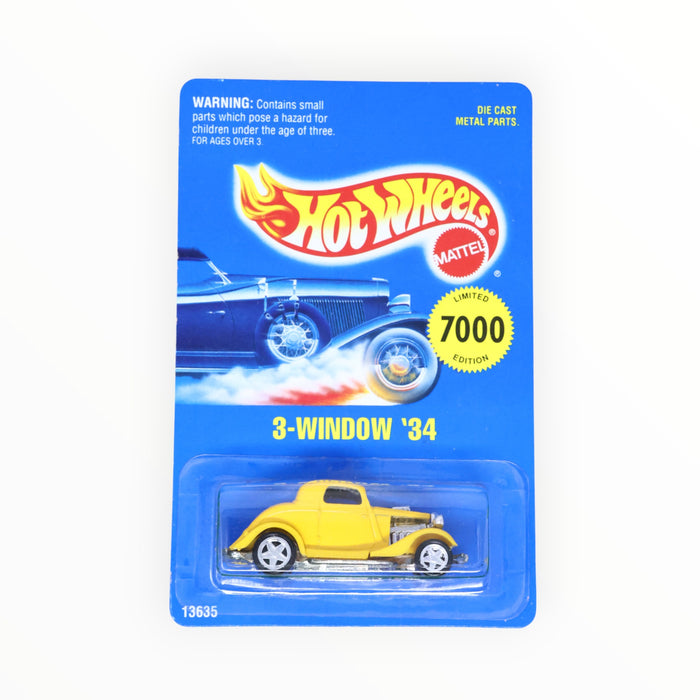 Hot Wheels 3-Window '34 (Early Times Car Club) Promo (1995)