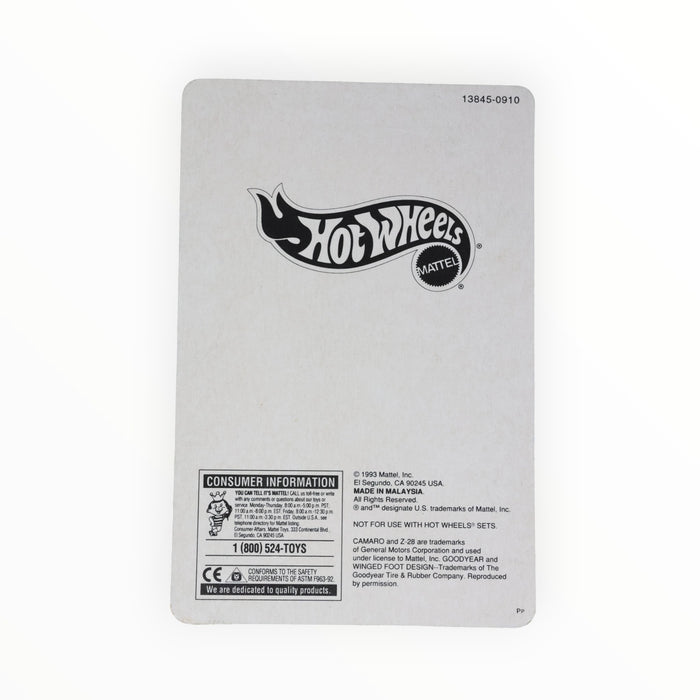 Hot Wheels '67 Camaro (Greater Seattle Toy Show) Promo (1995)