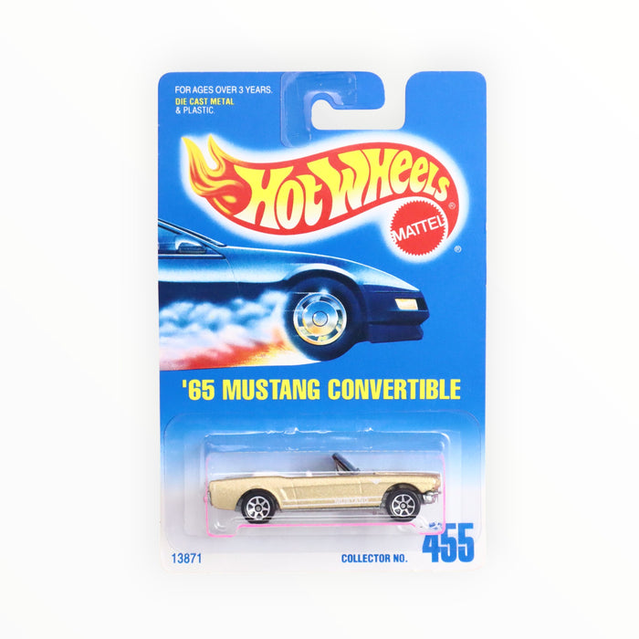 Hot Wheels '65 Mustang Convertible - Mainline (1996) #455