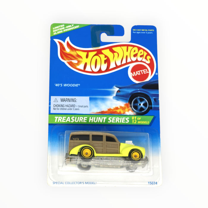 Hot Wheels '40's Woodie (Treasure Hunt) Mainline (1996) #428