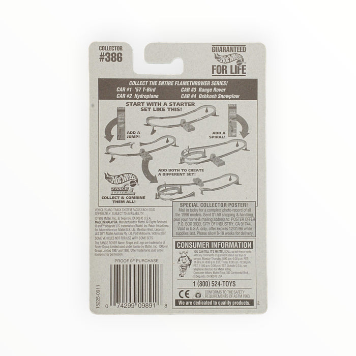Hot Wheels Range Rover - Mainline (1996) #386