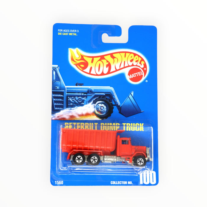 Hot Wheels Peterbilt Dump Truck - Mainline (1990) #100