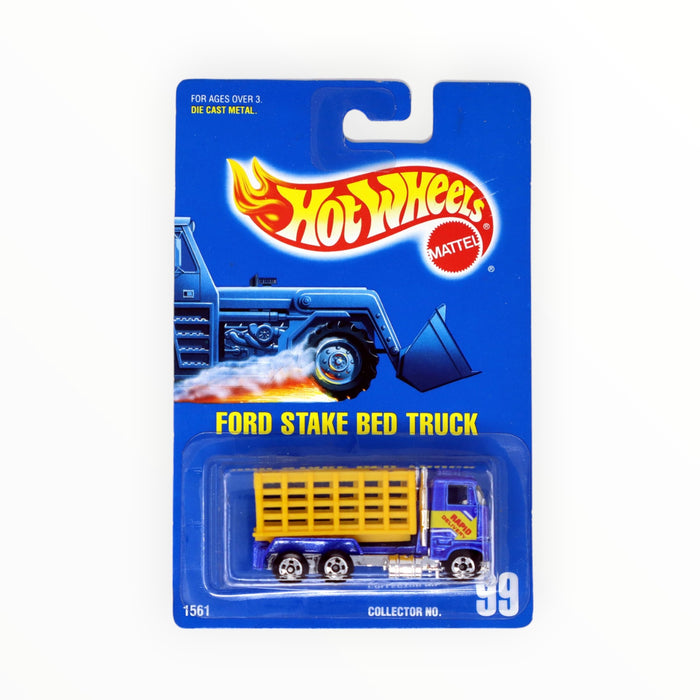 Hot Wheels Ford Stake Bed Truck - Mainline (1990) #99