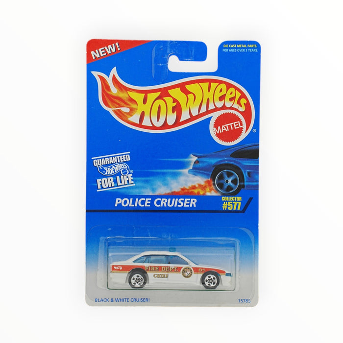 Hot Wheels Police Cruiser - Mainline (1996) #577