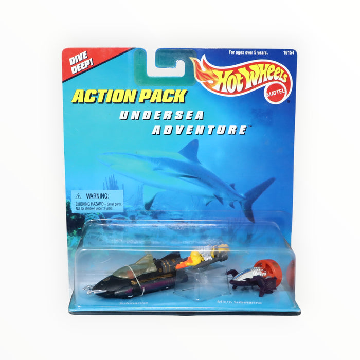 Hot Wheels Undersea Adventure - Action Packs (1997)