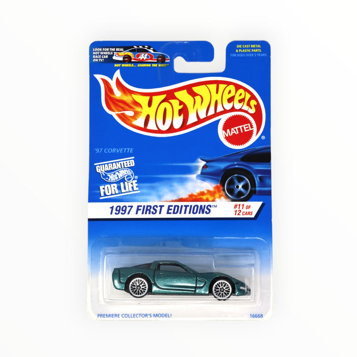 Hot Wheels '97 Corvette - Mainline (1997) #515