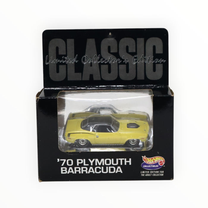 Hot Wheels '70 Plymouth Barracuda - Classic Limited Collector Edition (1997)