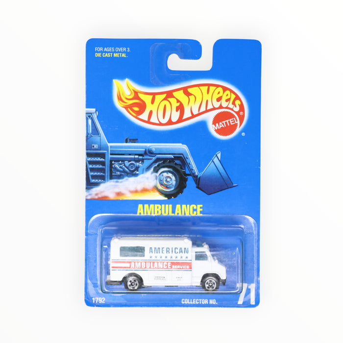 Hot Wheels Ambulance - Mainline (1990) #71