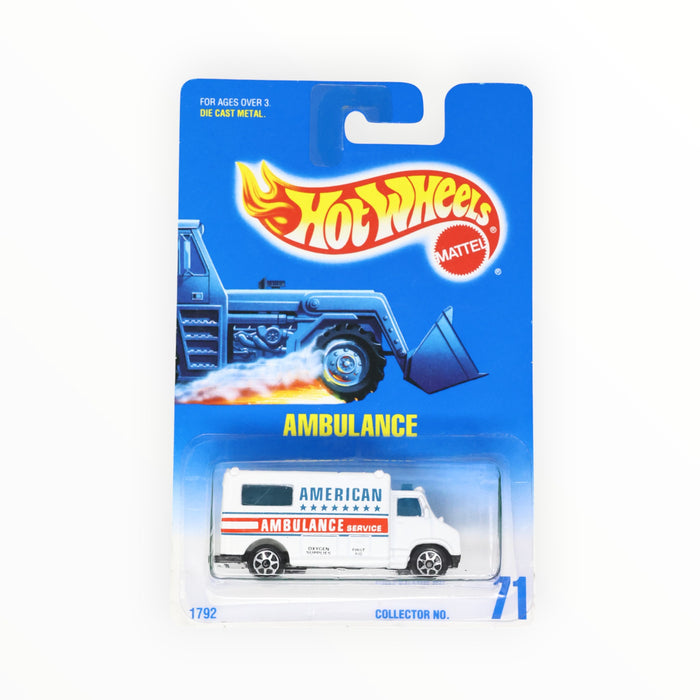 Hot Wheels Ambulance - Mainline (1996) #71