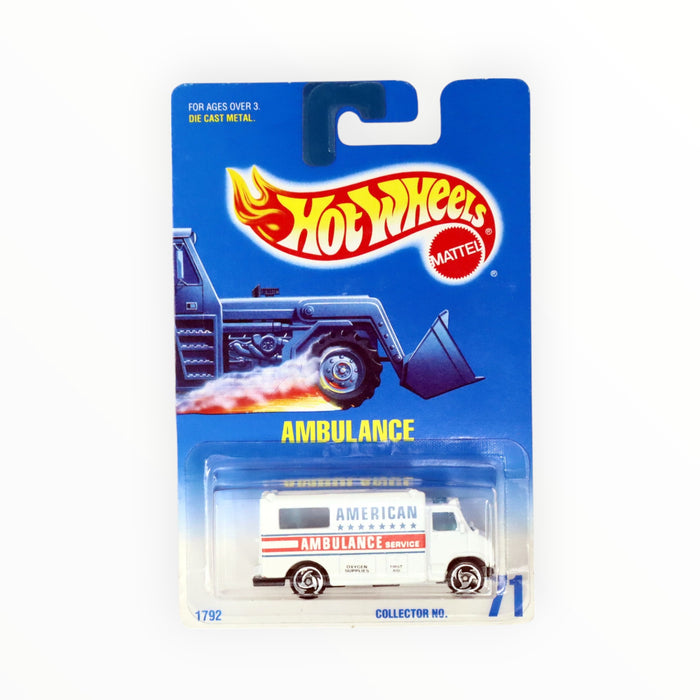 Hot Wheels Ambulance - Mainline (1996) #71