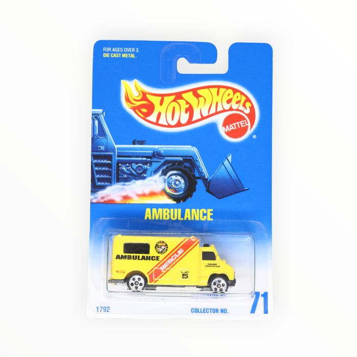 Hot Wheels Ambulance - Mainline (1997) #71