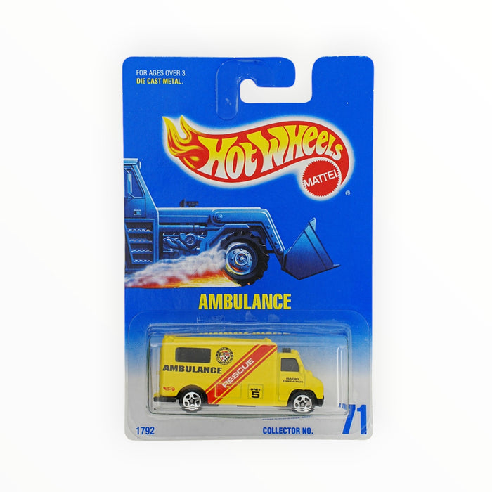 Hot Wheels Ambulance - Mainline (1997) #71