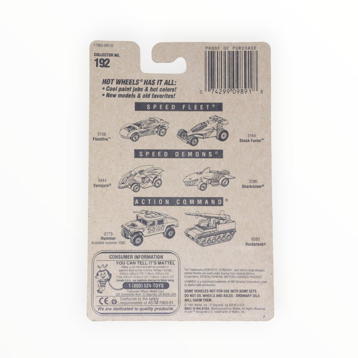 Hot Wheels Corvette Stingray - Mainline (1992) #192