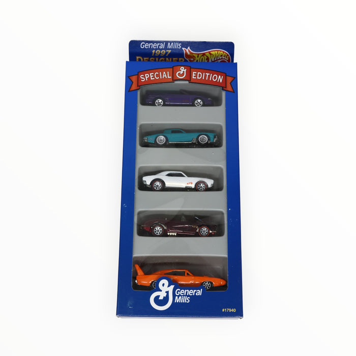 Hot Wheels General-Mills Designer Collection - 5-Packs (1997)