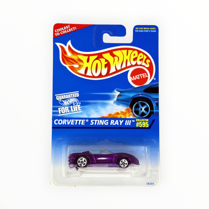 Hot Wheels Corvette Sting Ray III - Mainline (1997) #595