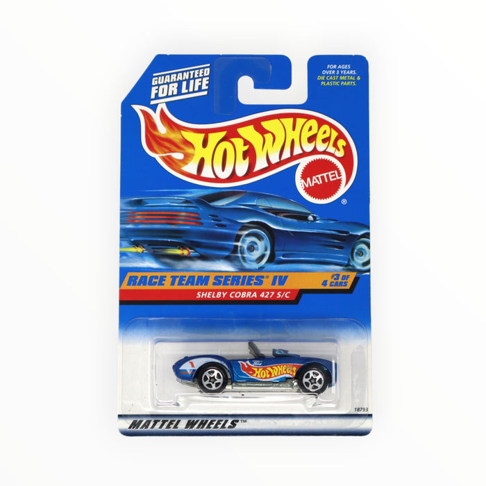 Hot Wheels Shelby Cobra 427 S/C - Mainline (1998) #727