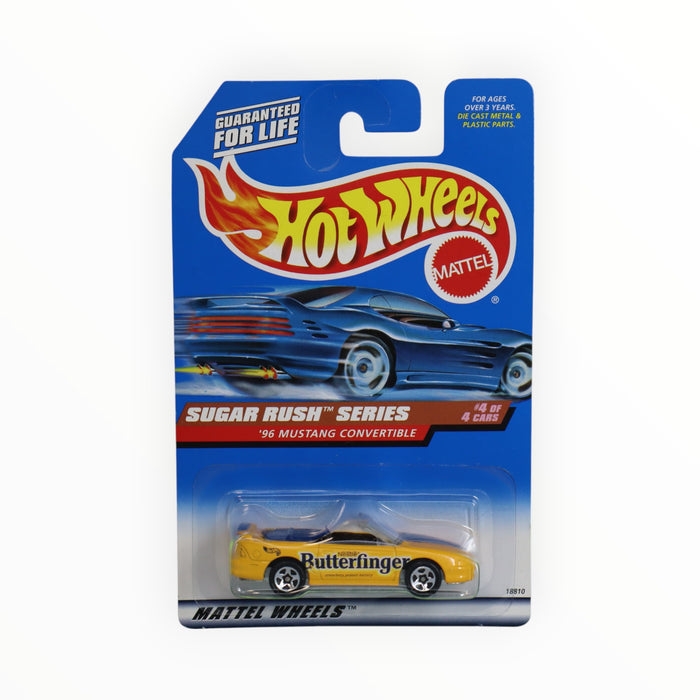 Hot Wheels '96 Mustang Convertible - Mainline (1998) #744