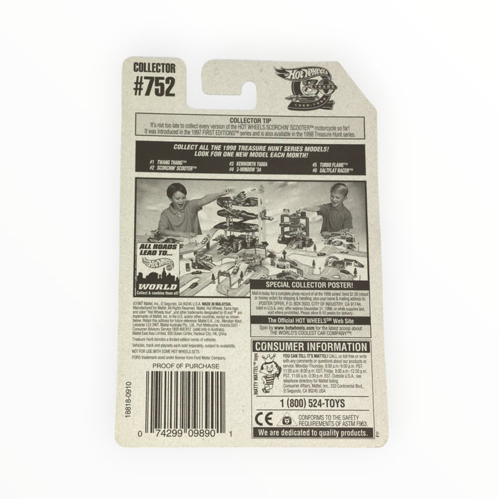 Hot Wheels 3-Window '34 (Treasure Hunt) 1998 - #752