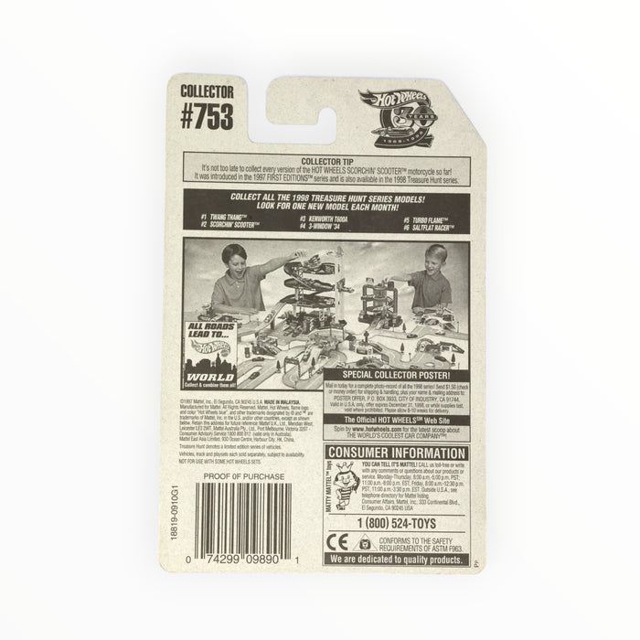 Hot Wheels Turbo Flame (Treasure Hunt) 1998 - #753