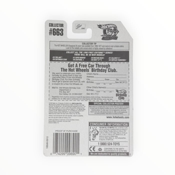 Hot Wheels Customized C3500 - Mainline (1998) #663