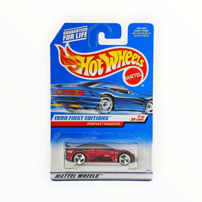 Hot Wheels Pontiac Rageous - Mainline (1999) #675