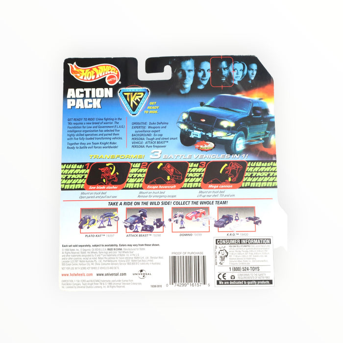 Hot Wheels Team Knight Rider Attack Beast - Action Packs (1999)