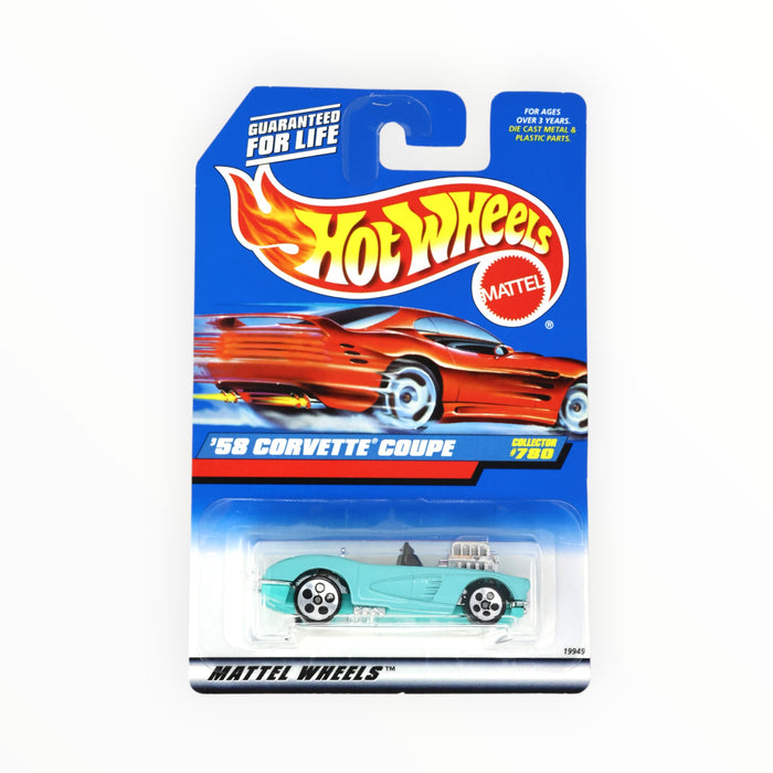 Hot Wheels '58 Corvette - Mainline (1998) #780