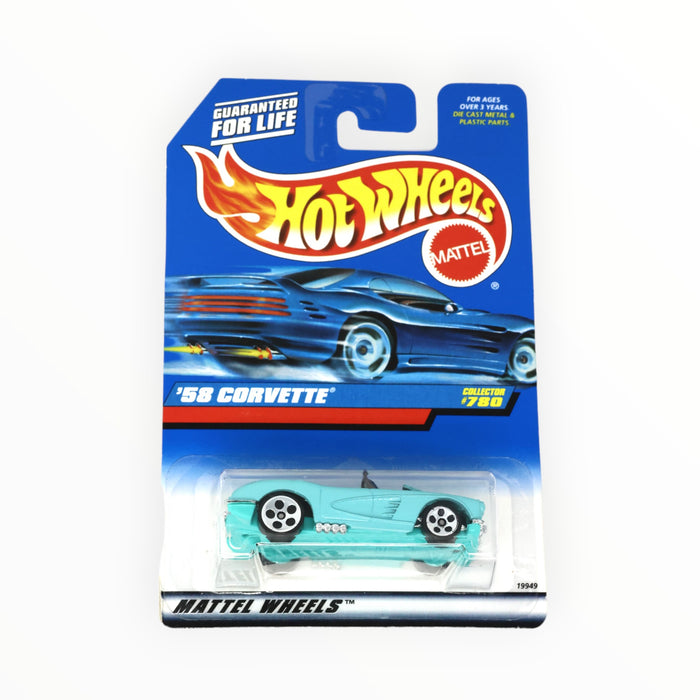 Hot Wheels '58 Corvette - Mainline (1998) #780