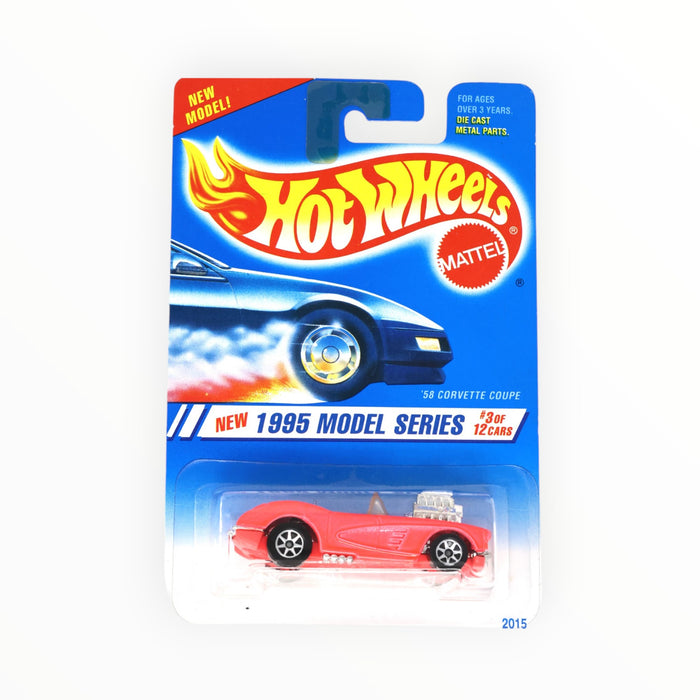 Hot Wheels '58 Corvette Coupe - Mainline (1995) #341