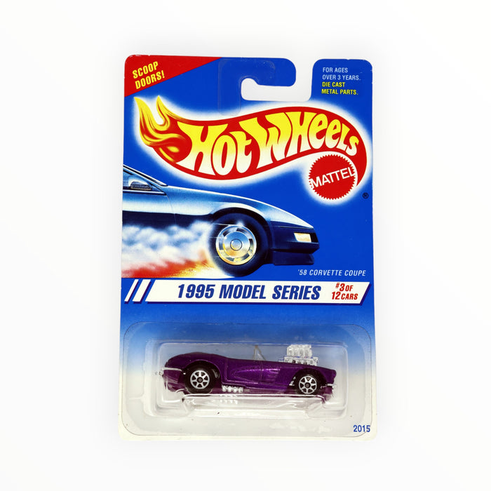 Hot Wheels '58 Corvette Coupe - Mainline (1995) #341