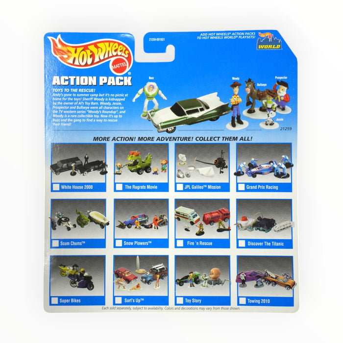 Hot Wheels Toy Story 2 - Action Packs (1999)