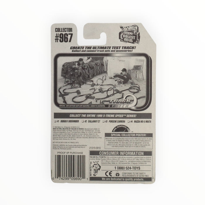 Hot Wheels Porsche Carrera - Mainline (1999) #967