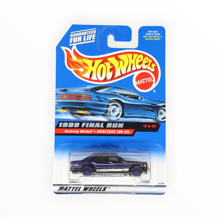 Hot Wheels Mercedes 380 SEL - Mainline (1999)
