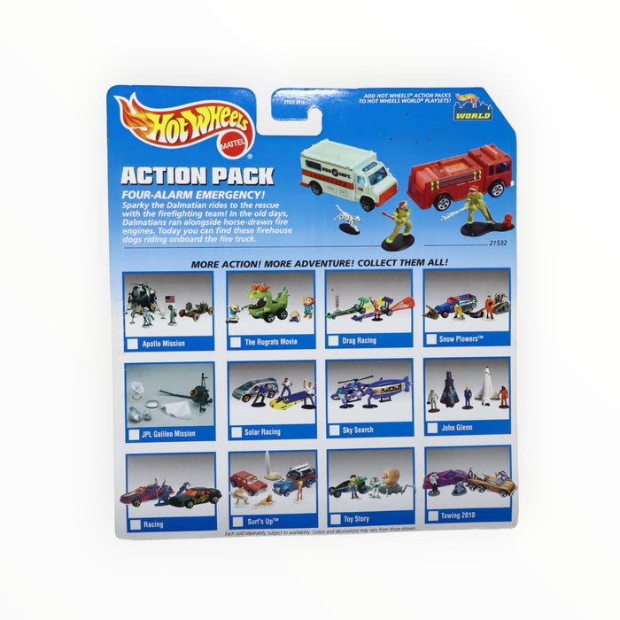 Hot Wheels Fire 'n Rescue - Action Packs (1999)