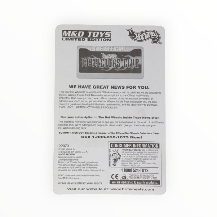 Hot Wheels Fat Fendered '40 (Blue Angels) Special Edition (1998)