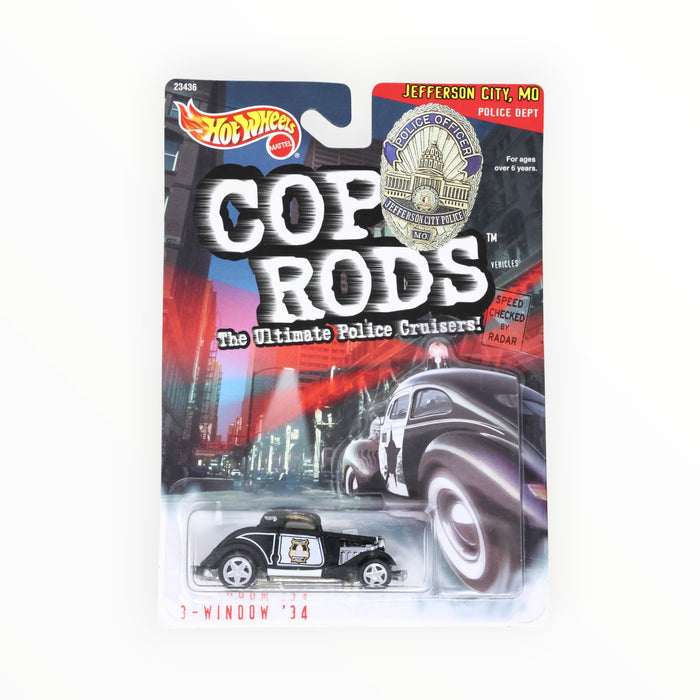 Hot Wheels 3-Window '34 - Cop Rods (1999) 2/16