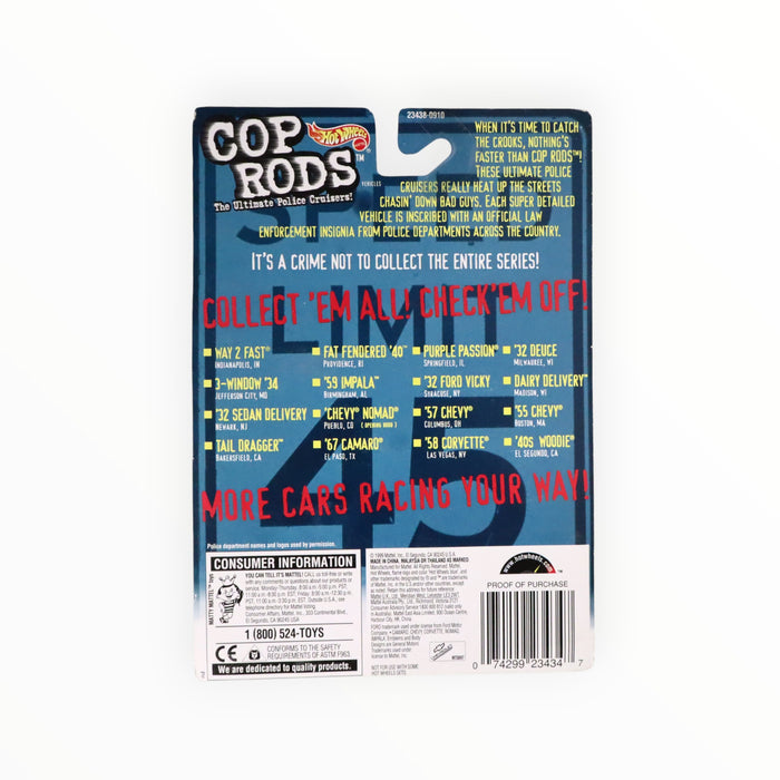 Hot Wheels Tail Dragger - Cop Rods (1999) 4/16
