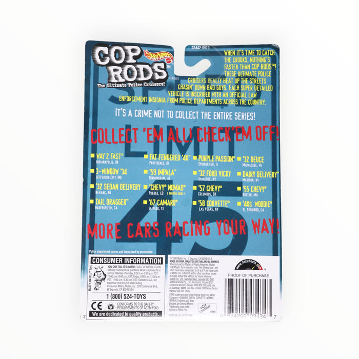 Hot Wheels '67 Camaro - Cop Rods (1999) 8/16