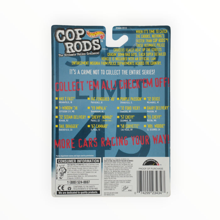 Hot Wheels '32 Ford Vicky - Cop Rods (1999) 10/16