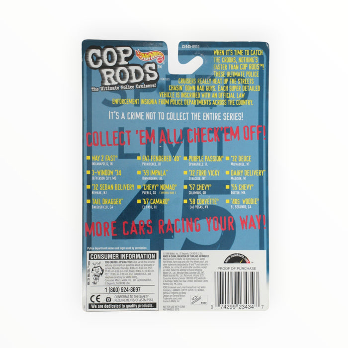 Hot Wheels '57 Chevy - Cop Rods (1999) 11/16