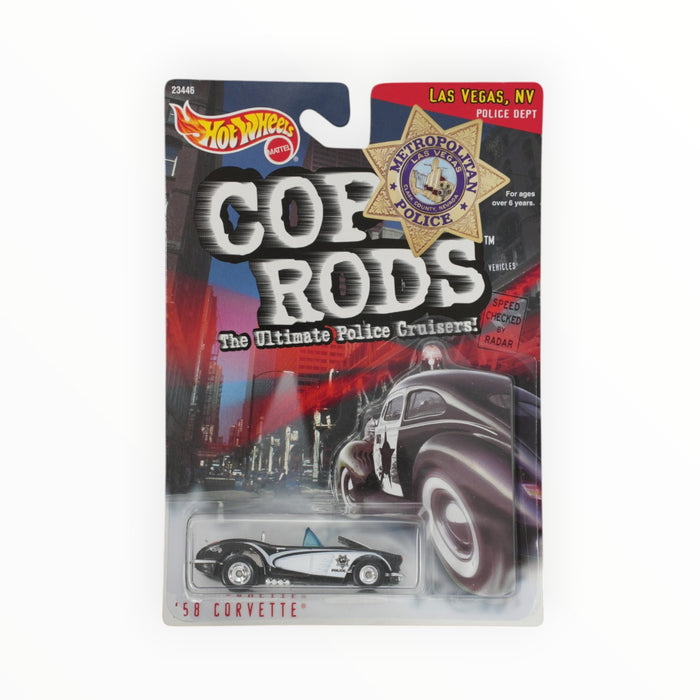 Hot Wheels '58 Corvette - Cop Rods (1999) 12/16