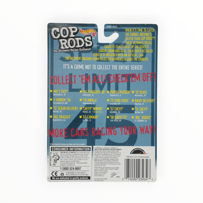 Hot Wheels '32 Ford - Cop Rods (1999) 13/16