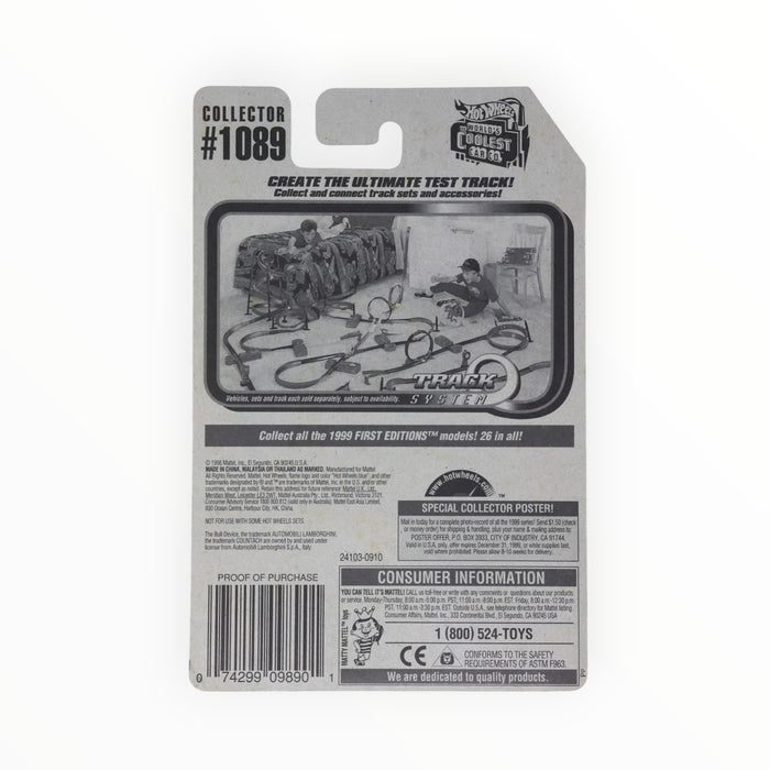 Hot Wheels 25th Anniversary Lamborghini Countach - Mainline (1999) #1089