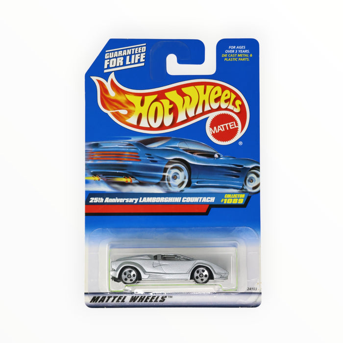 Hot Wheels 25th Anniversary Lamborghini Countach - Mainline (1999) #1089